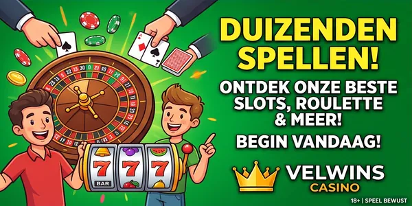 Snel een account aanmaken bij Velwins Casino